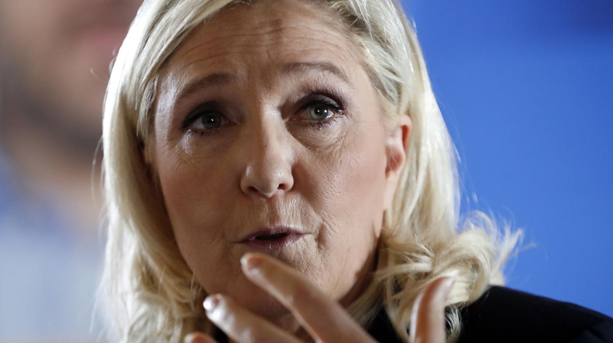 La líder de Agrupación Nacional, Marine Le Pen