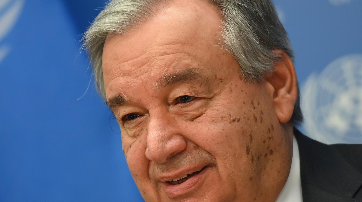 El secretario general de la ONU, Antonio Guterres