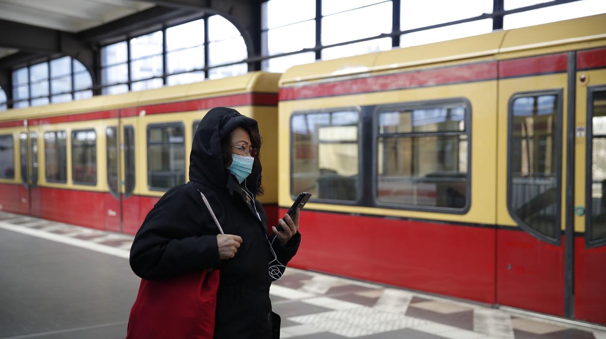 Imagen de una estación de tren en Berlín el pasado marzo