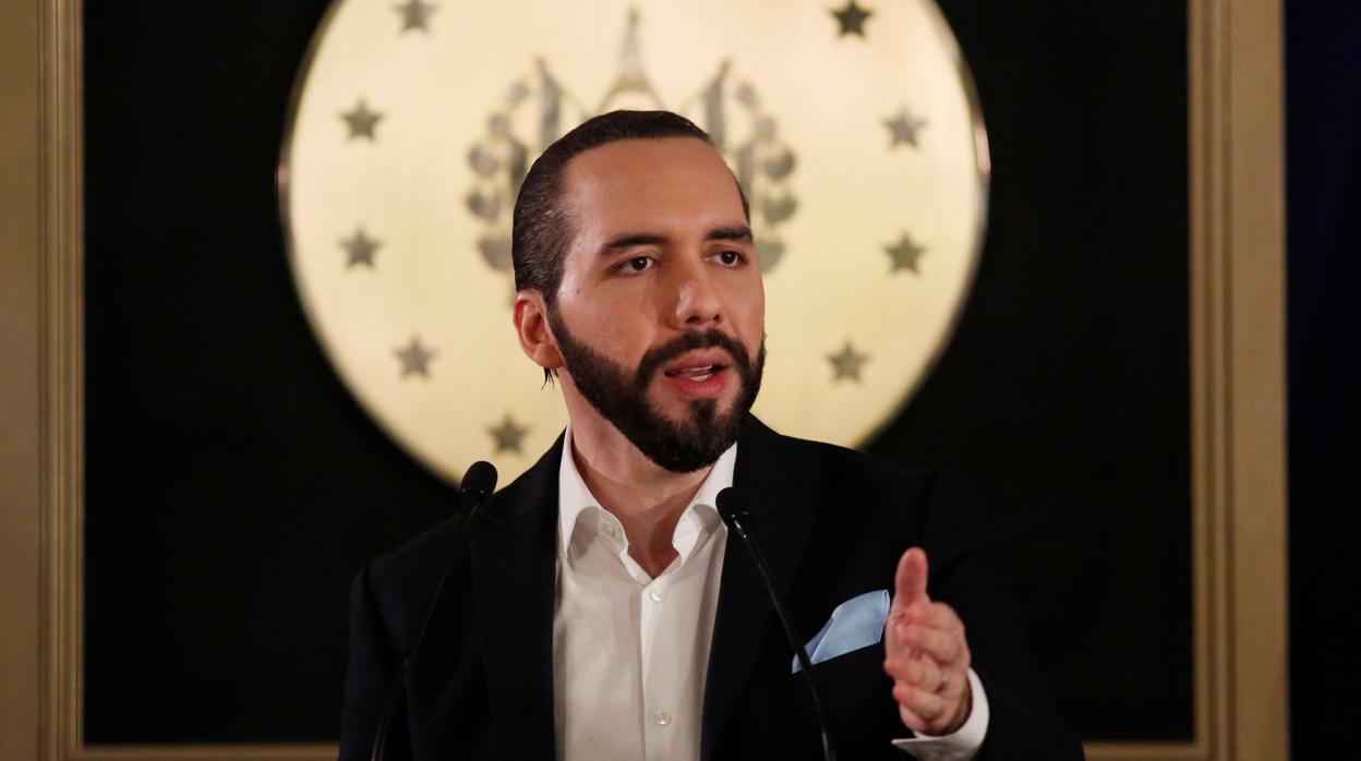 El presidente de El Salvador, Nayib Bukele