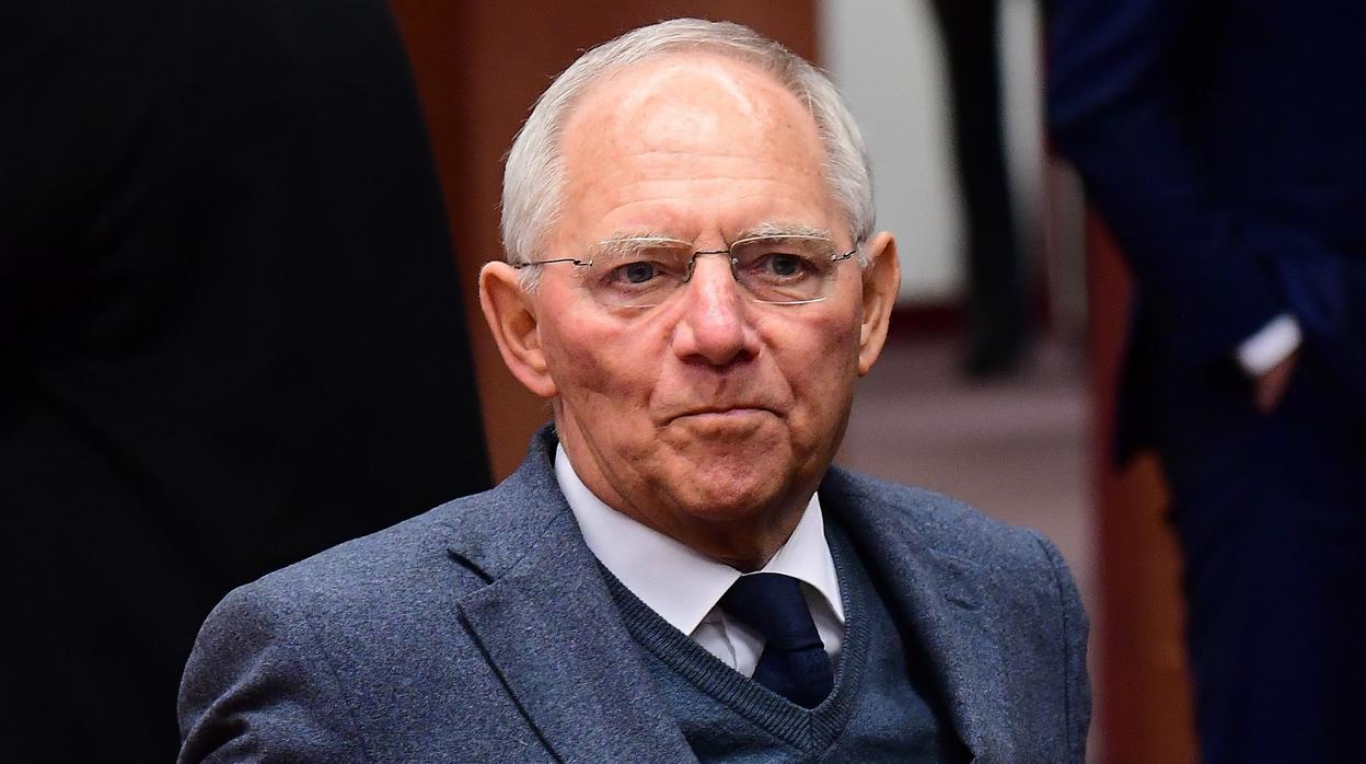 El exministro de Finanzas de Merkel. Wolfgang Schäuble