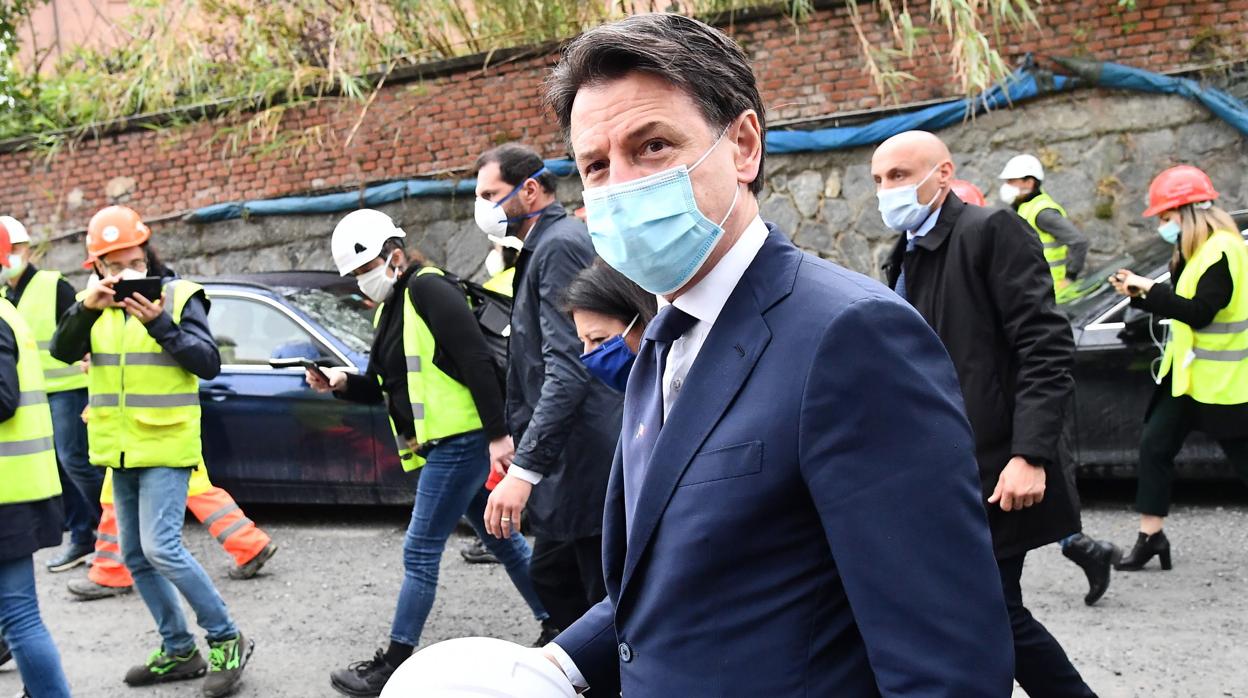 El primer ministro de Italia, Giuseppe Conte