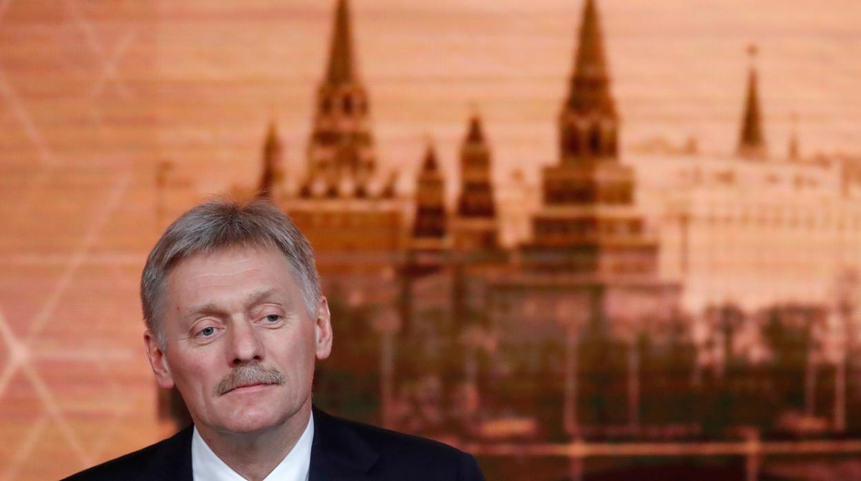 El portavoz del Kremlin, Dmitri Peskov, en una imagen de archivo