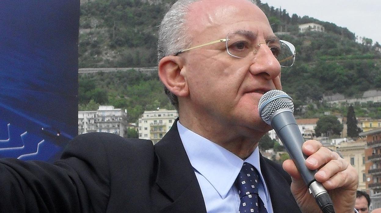 Vincenzo De Luca, presidente de la región de Campania