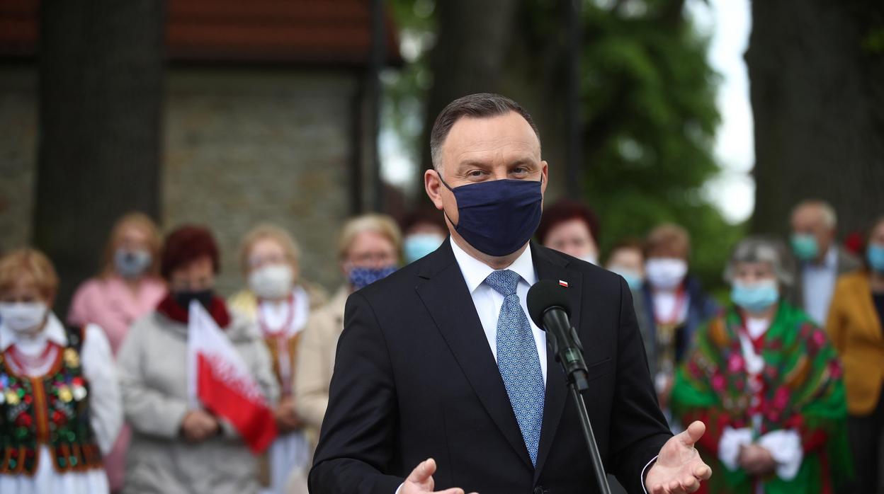 El presidente de Polonia, Andrzej Duda