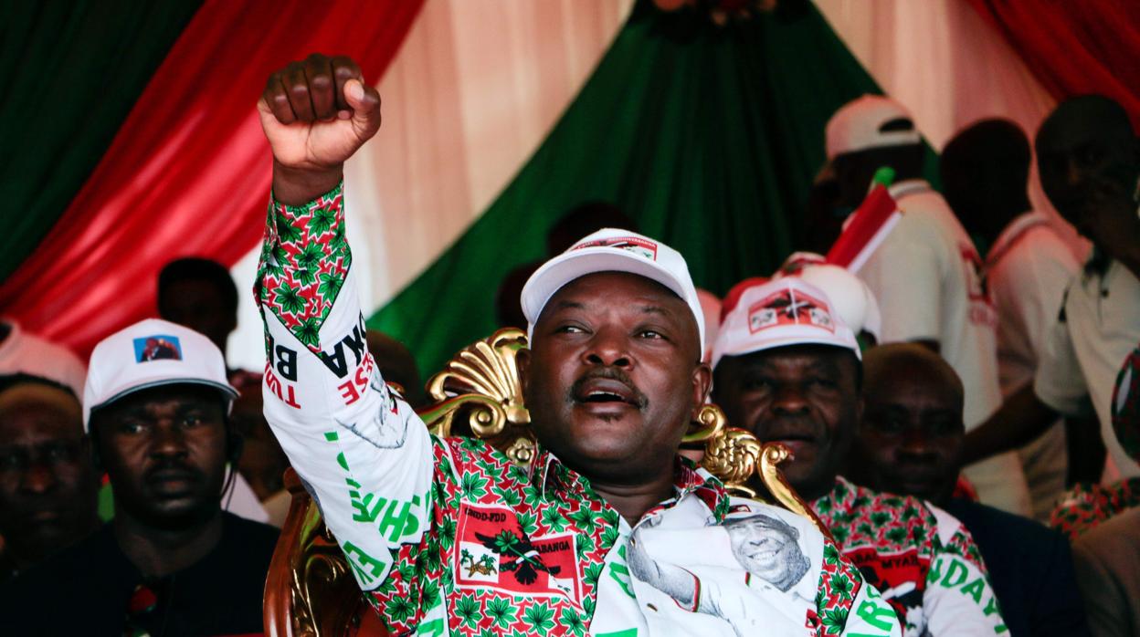 El presidente de Burundi, Pierre Nkurunziza