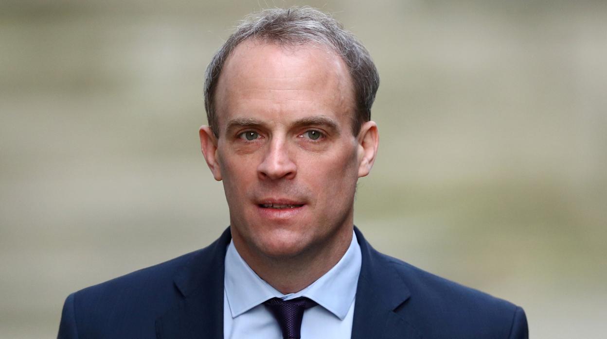 El ministro de Exteriores del Reino Unido, Dominic Raab