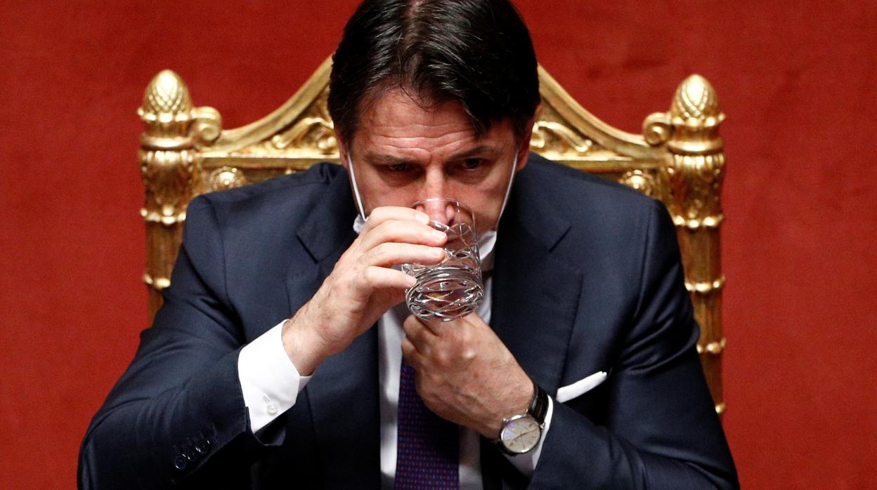 El primer ministro de Italia, Giuseppe Conte