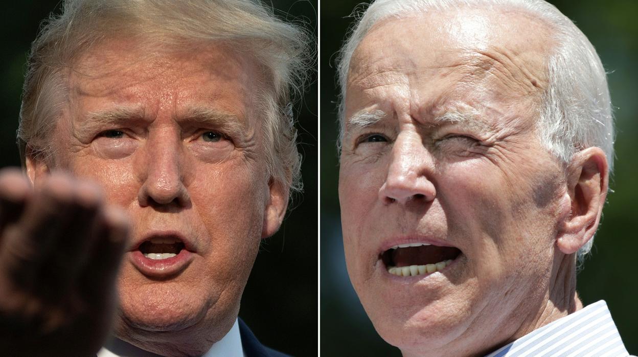 Donald Trump y Joe Biden