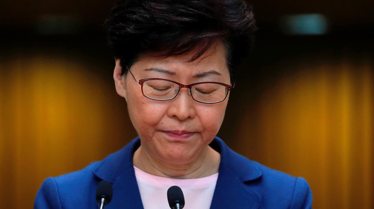 La jefa de Gobierno de Hong Kong, Carrie Lam