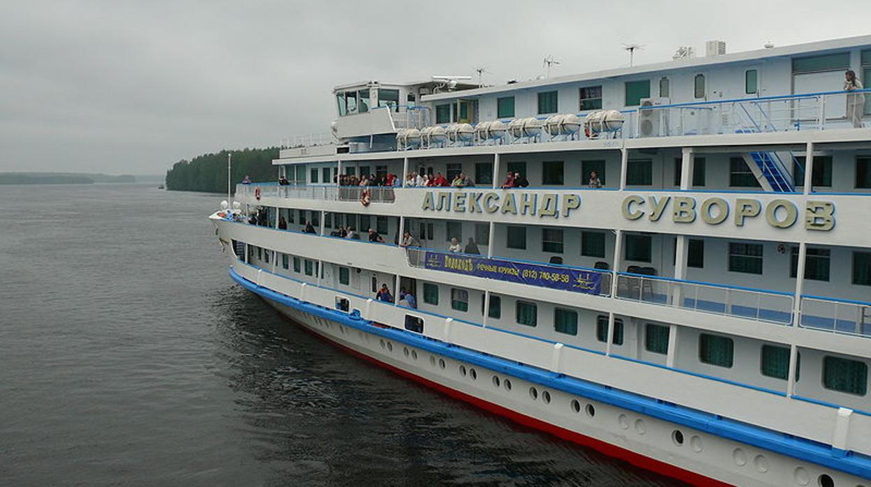 Detectan un brote de coronavirus a bordo de un barco ruso de crucero fluvial