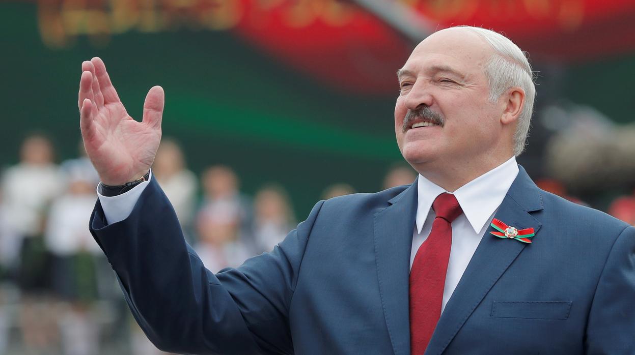 Alexánder Lukashenko, en las celebraciones del Día de la Independencia de Bielorrusia el pasado 3 de julio en Minsk