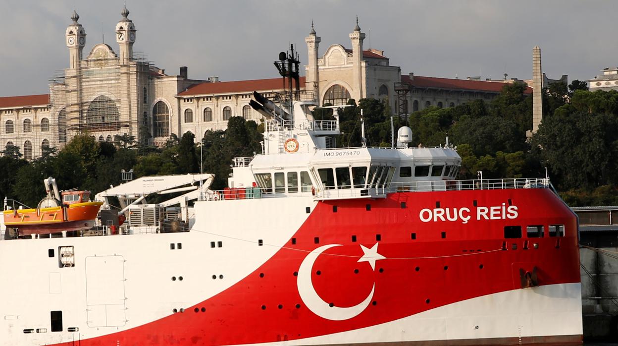 El buque turco Oruc Reis será enviado a aguas del Egeo para un estudio sísmico
