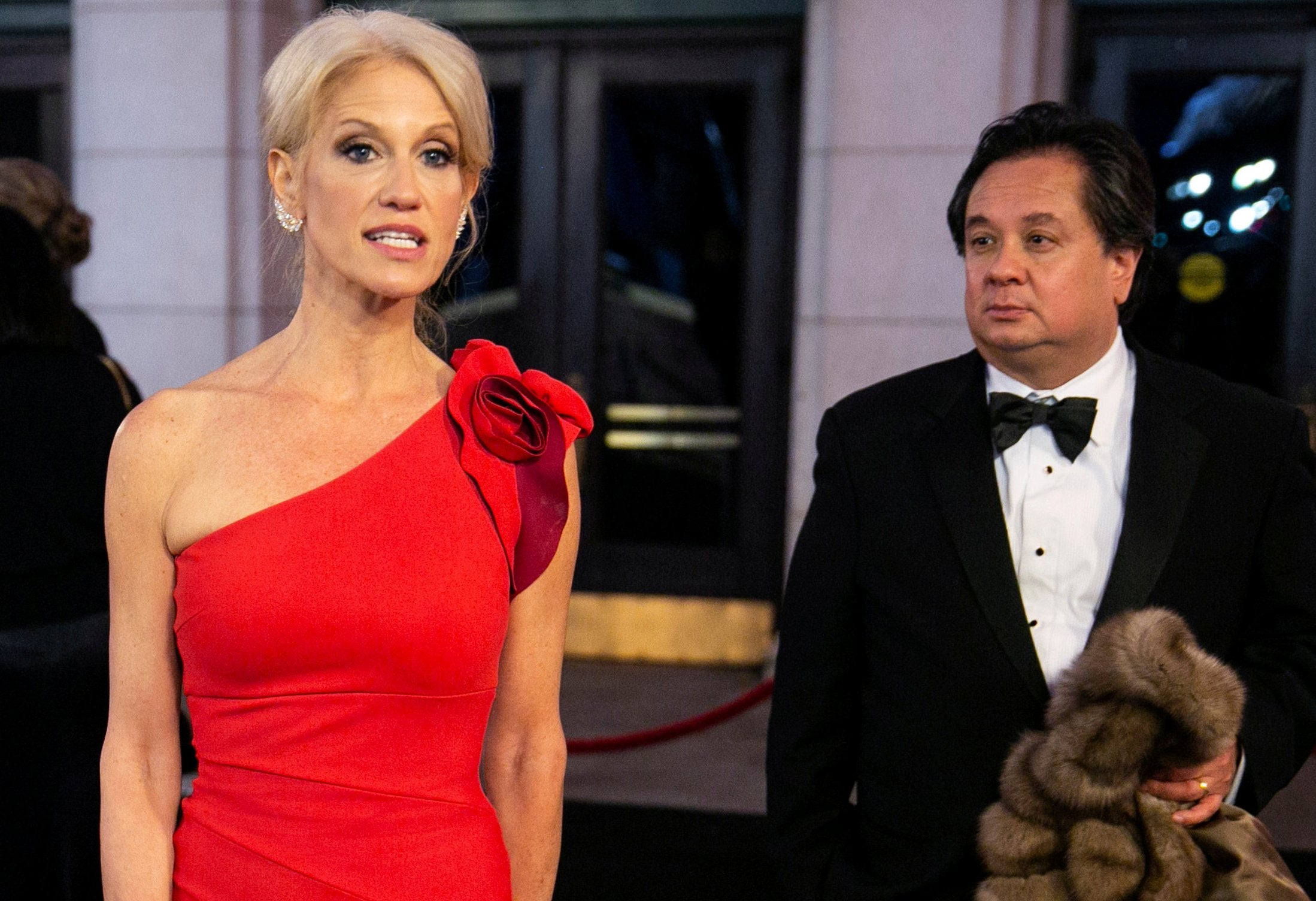 Kellyanne con su marido George Conway