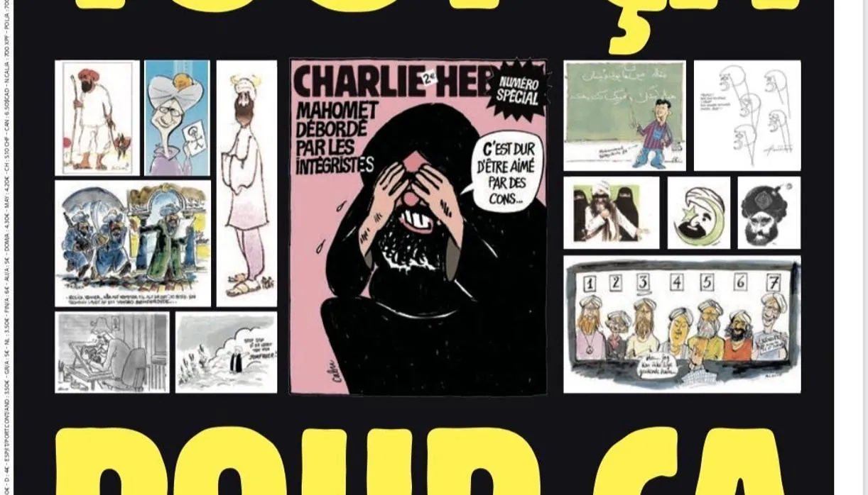 Portada de la revista «Charlie Hebdo»