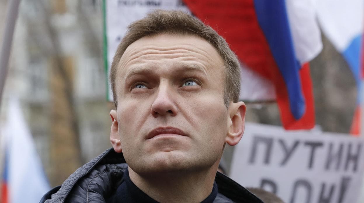 Alexéi Navalni, en un acto en 2019