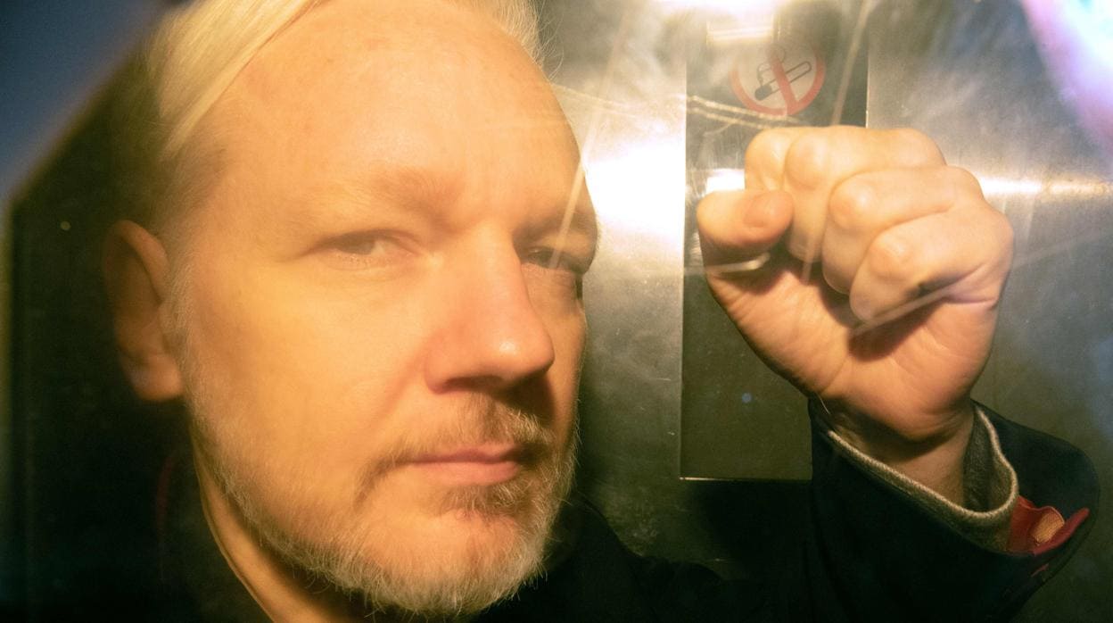 Julian Assange, en mayo de 2019