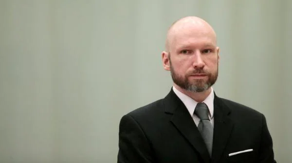 Anders Breivik durante un recurso de apelación en el Tribunal de Borgarting, en Oslo