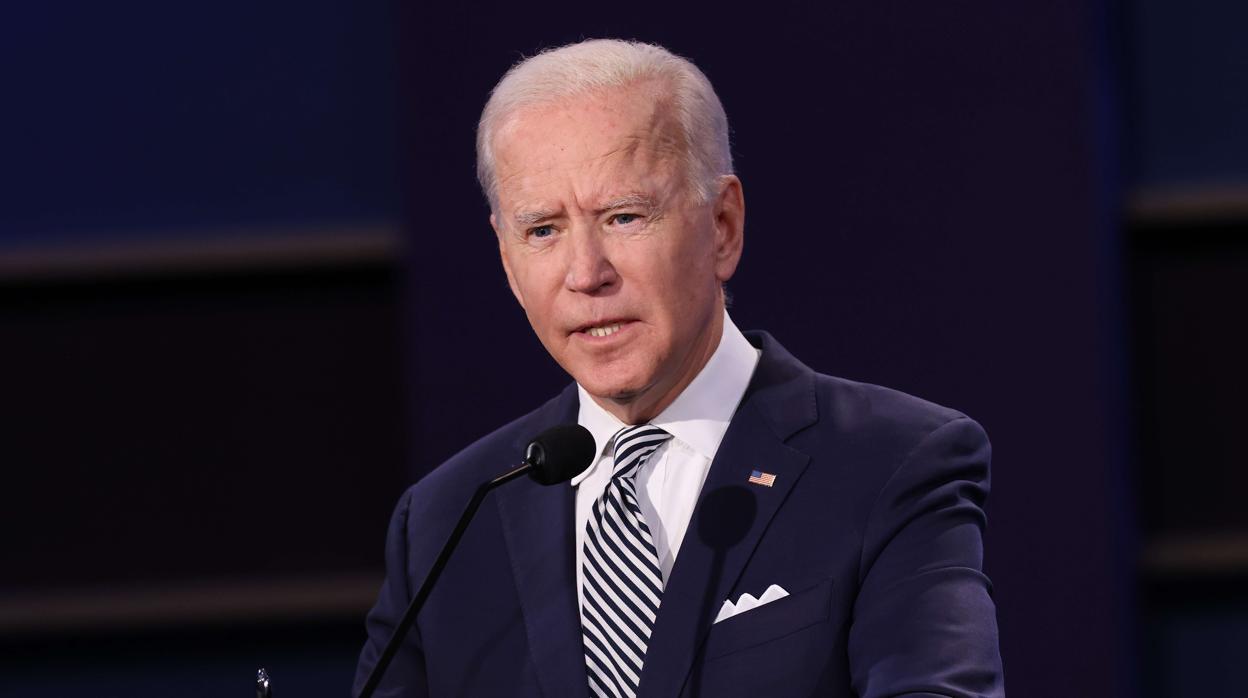 El exvicepresidente y candidato demócrata, Joe Biden