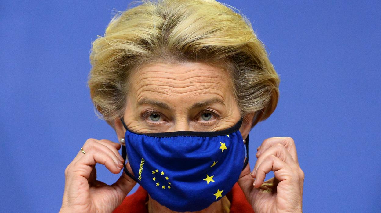 La presidenta de la Comisión Europea, Ursula von der Leyen