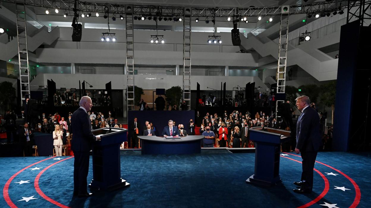 Primer debate del presidente Trump con el candidato demócrata, Joe Biden