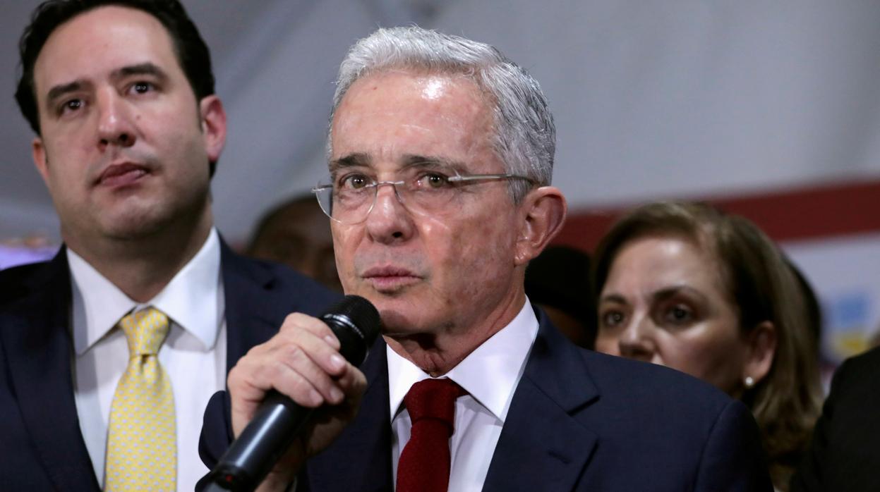 El expresidente colombiano, Álvaro Uribe