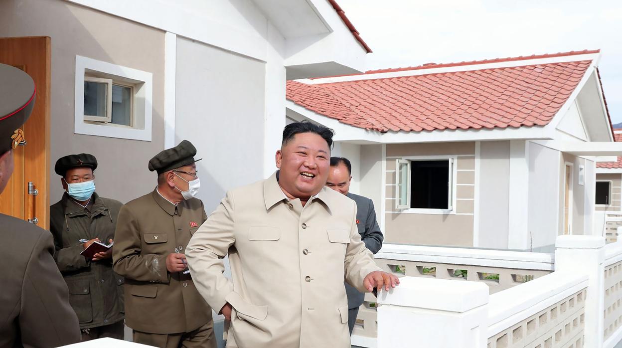 El presidente de Corea del Norte, Kim Jong-un