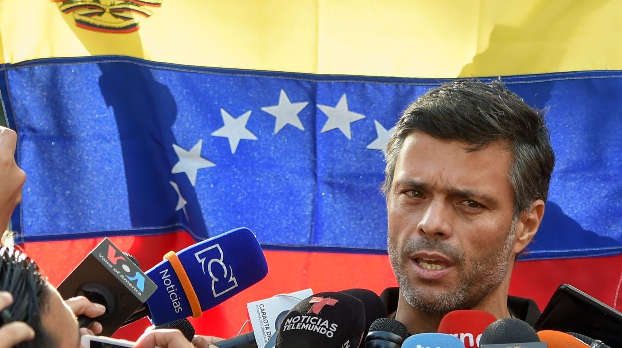 El opositor venezolano Leopoldo López