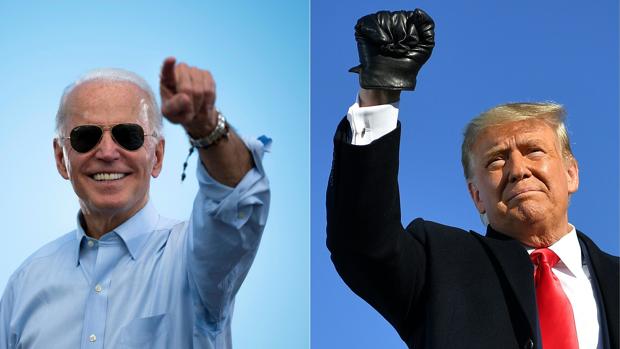 Trump recorta la ventaja de Biden en las encuestas a 6,9 puntos el día antes de las elecciones en EE.UU.