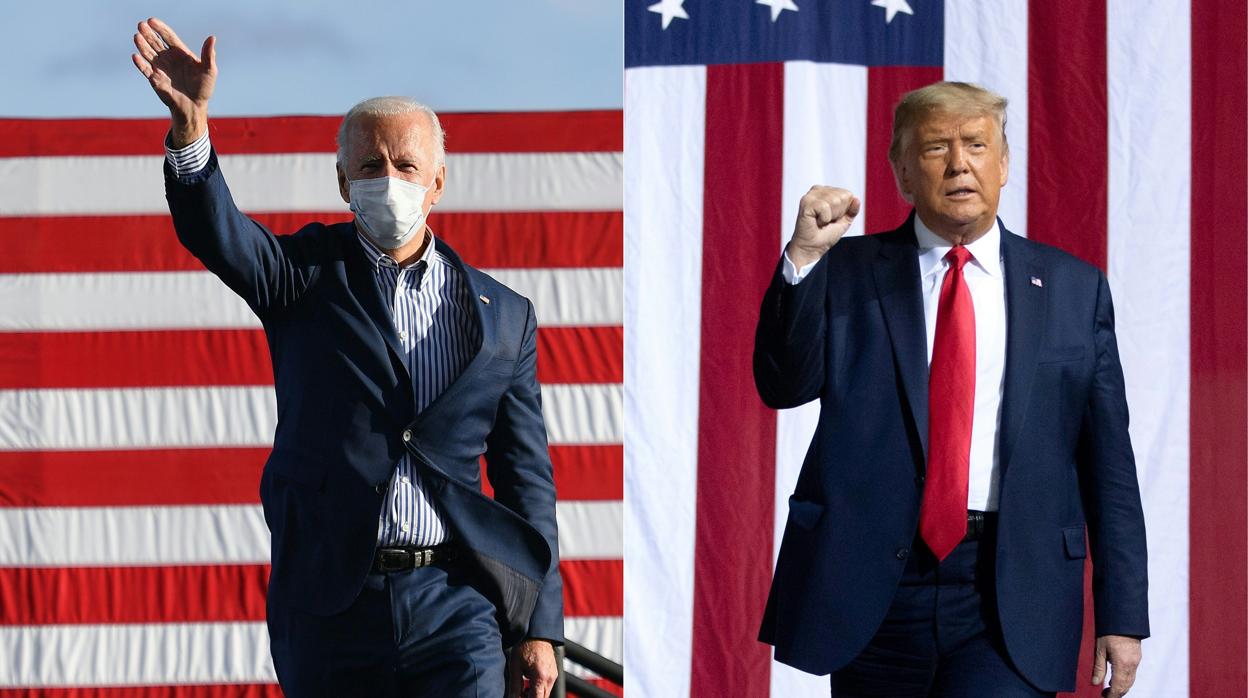 Joe Biden y Donald Trump