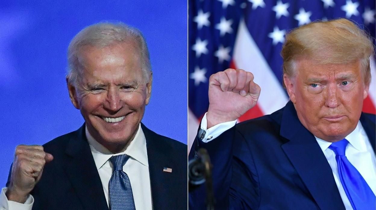 Joe Biden y Donald Trump