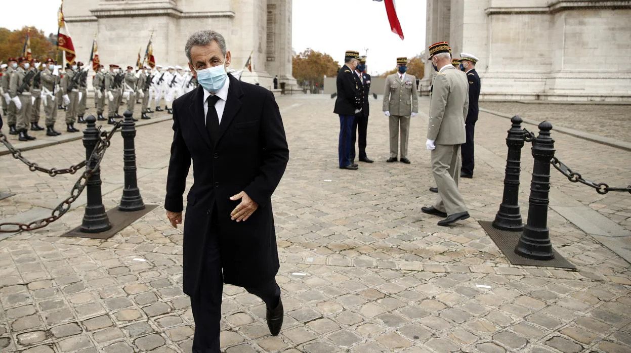 El expresidente francés, Nicolas Sarkozy