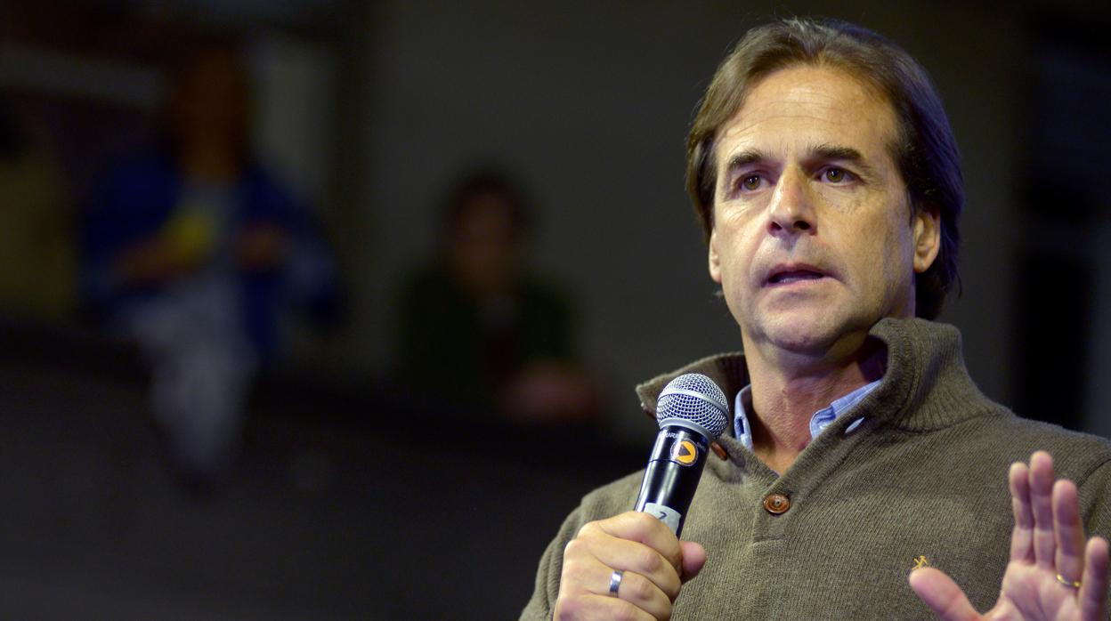 El presidente de Uruguay, Luis Lacalle Pou