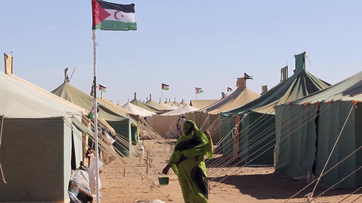 Campo de refugiados saharauis en Tifariti, en el Sahara Occidental