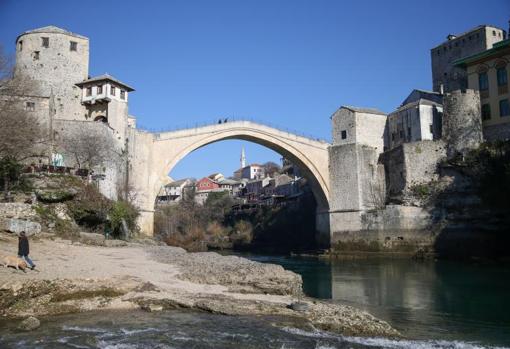 El viejo puente de Mostar