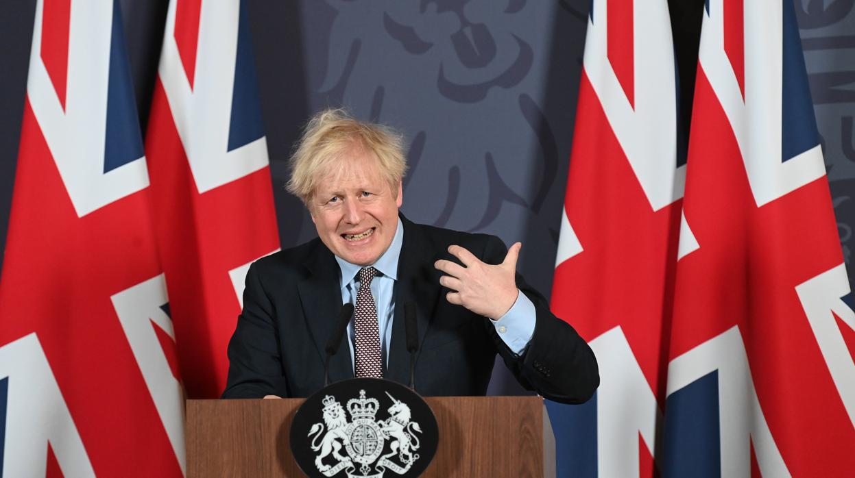 El premier britanico, Boris Johnson