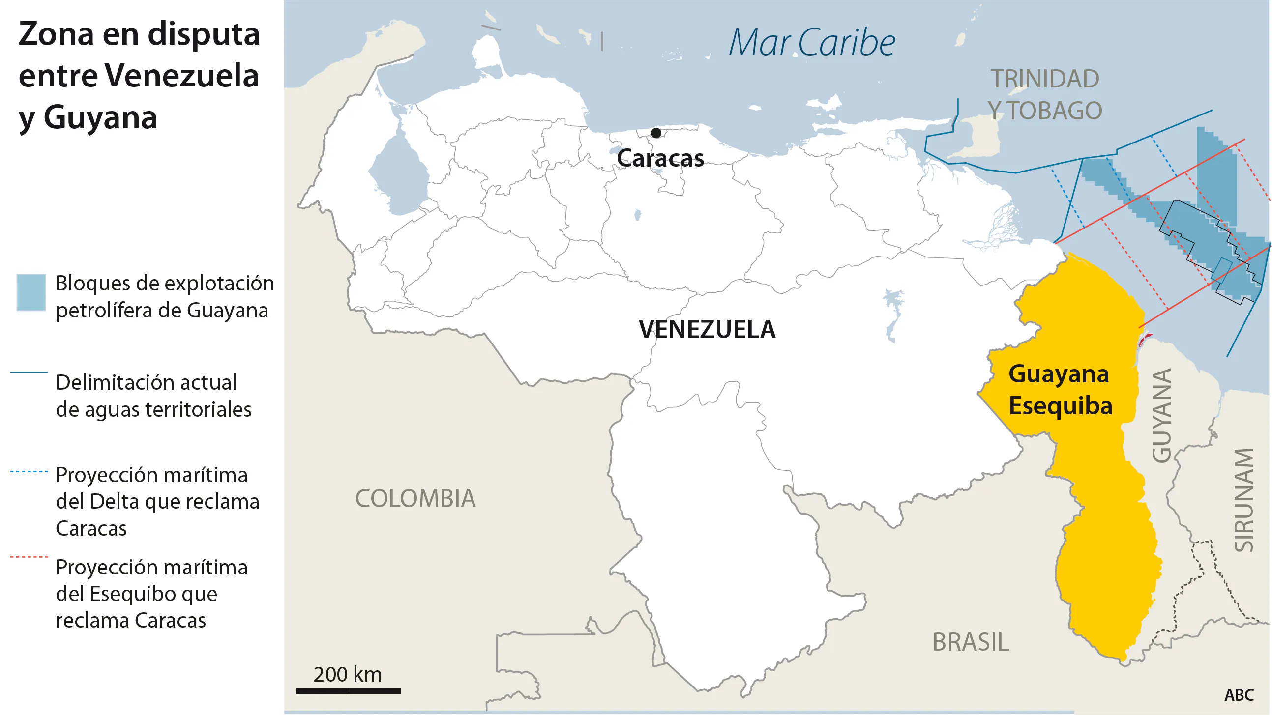 Maduro decreta establecer un nuevo territorio en una rica región en disputa con Guyana
