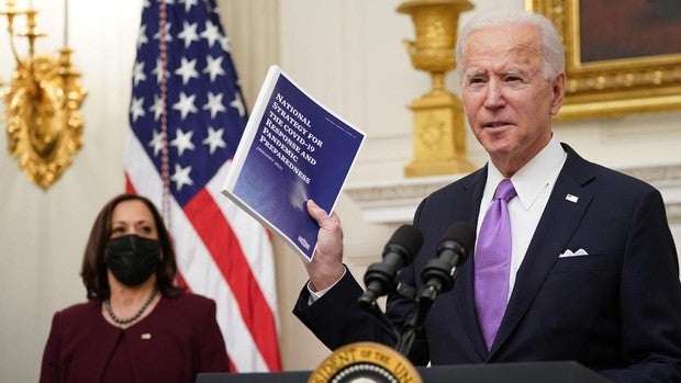 Biden presenta su plan de lucha contra el Covid, con aumento del suministro de vacunas