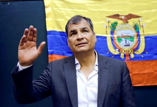 El expresidente Rafael Correa