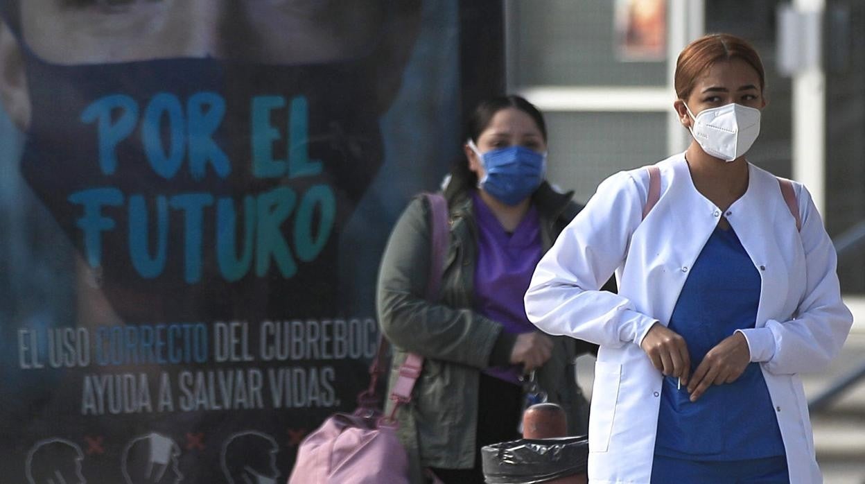 Empleadas de un hospital de Ciudad Juárez, en México