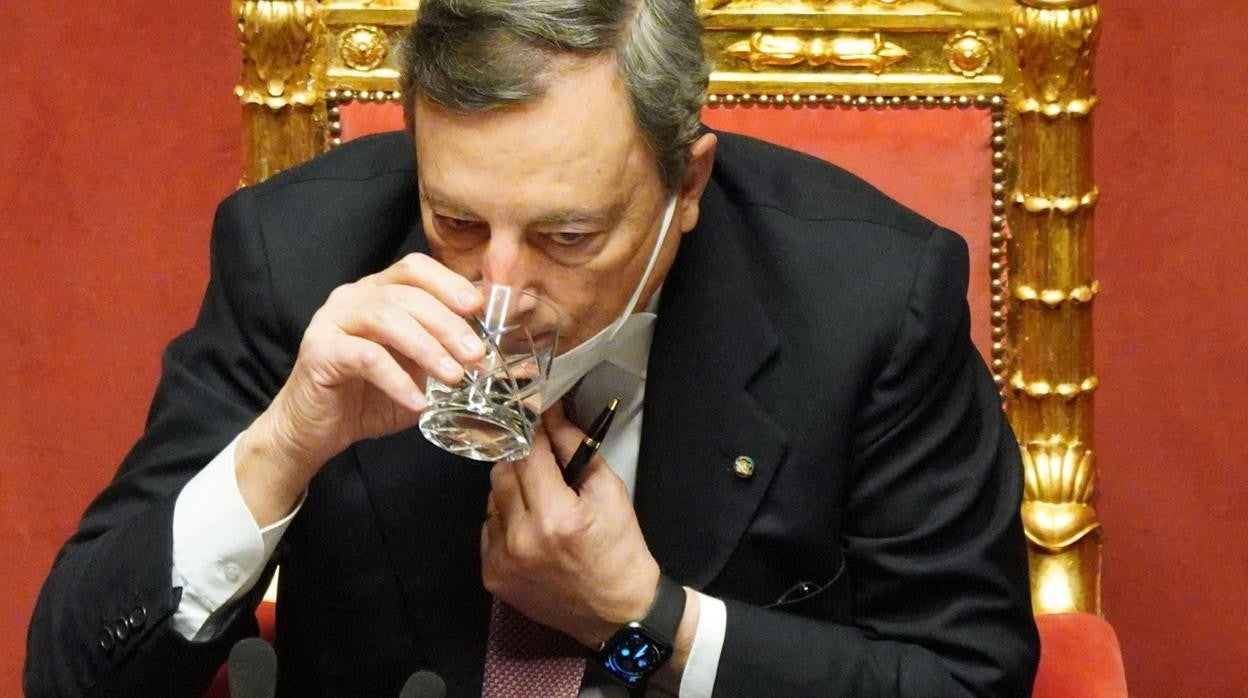El primer ministro italiano, Mario Draghi