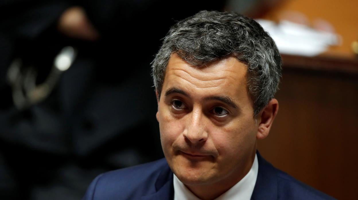 El mnistro de Interior francés, Gérald Darmanin, en París, 2021