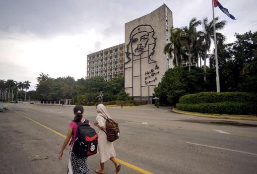 La Plaza de la Revolución, con el retrato del Che, en una imagen de 2015