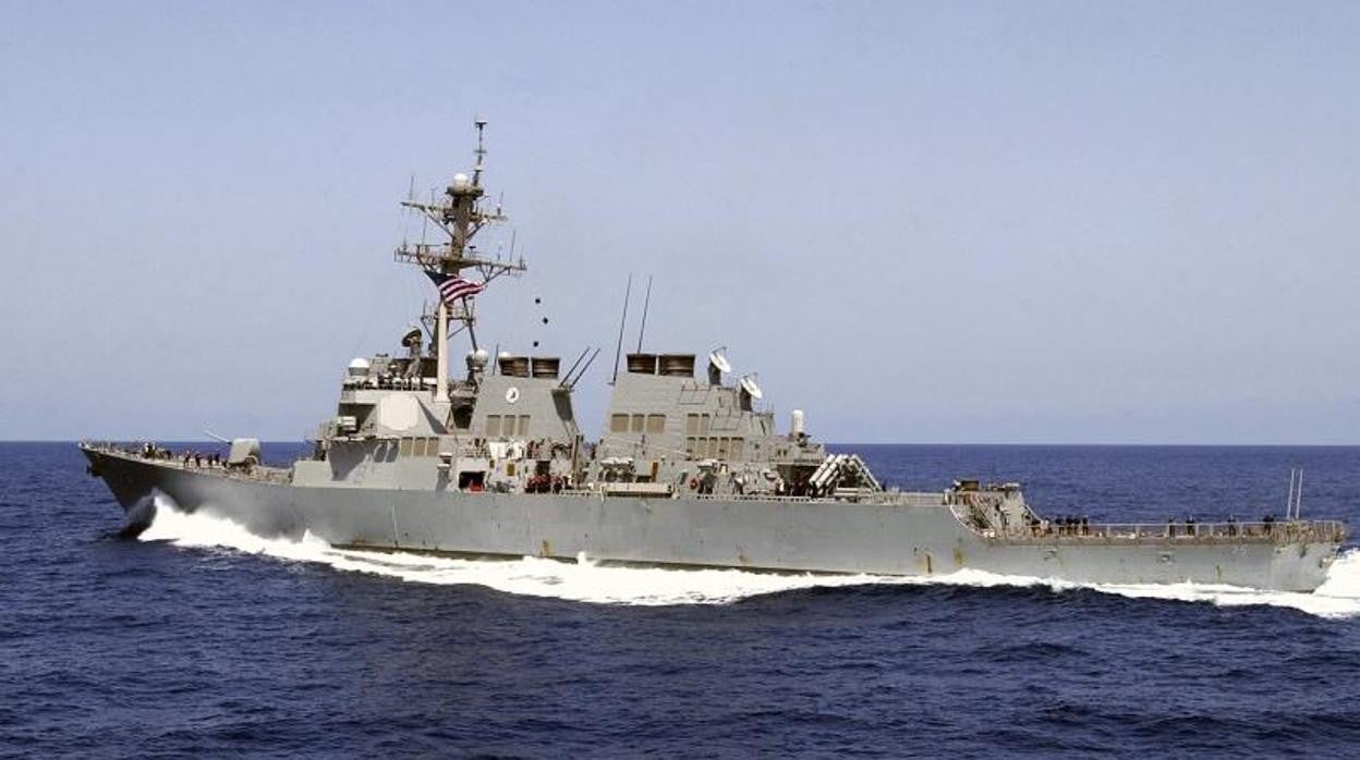 El USS Donald Cook, en una imagen de archivo