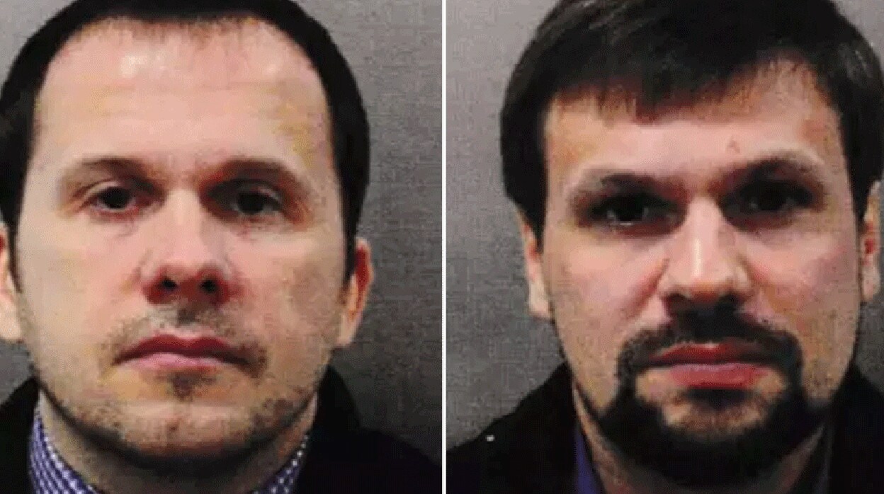 Alexander Petrov y Ruslan Boshirov, nombres falsos de agentes rusos