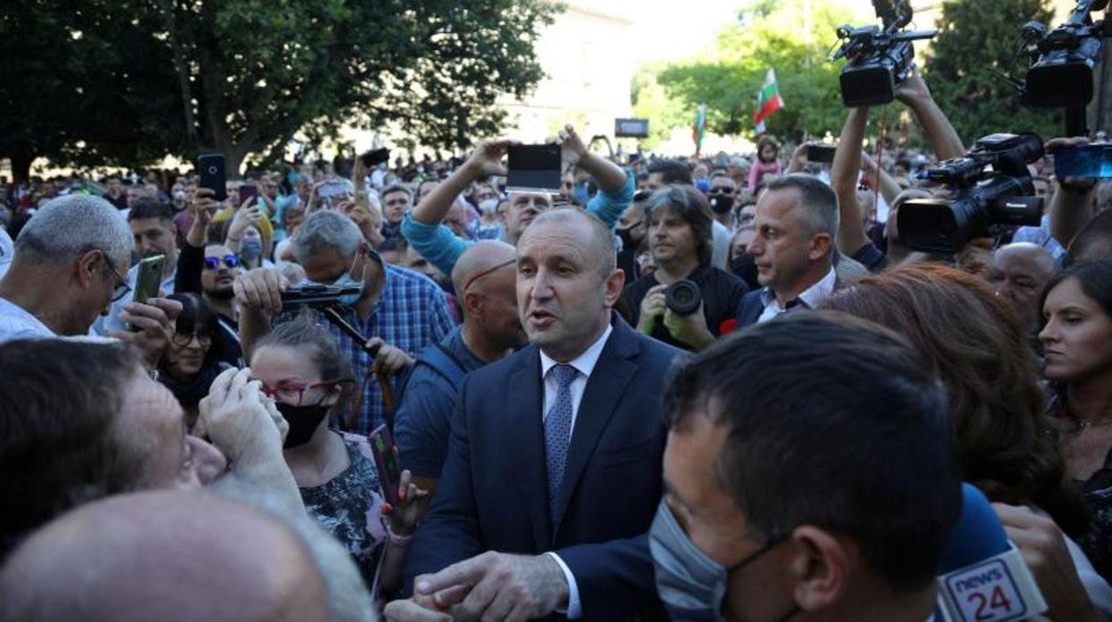 El presidente búlgaro Radev