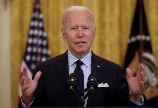 Joe Biden, en una reciente comparecencia en la Casa Blanca