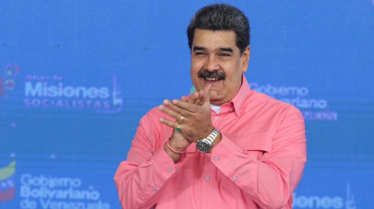 Nicolás Maduro, durante un acto de Gobierno en Caracas