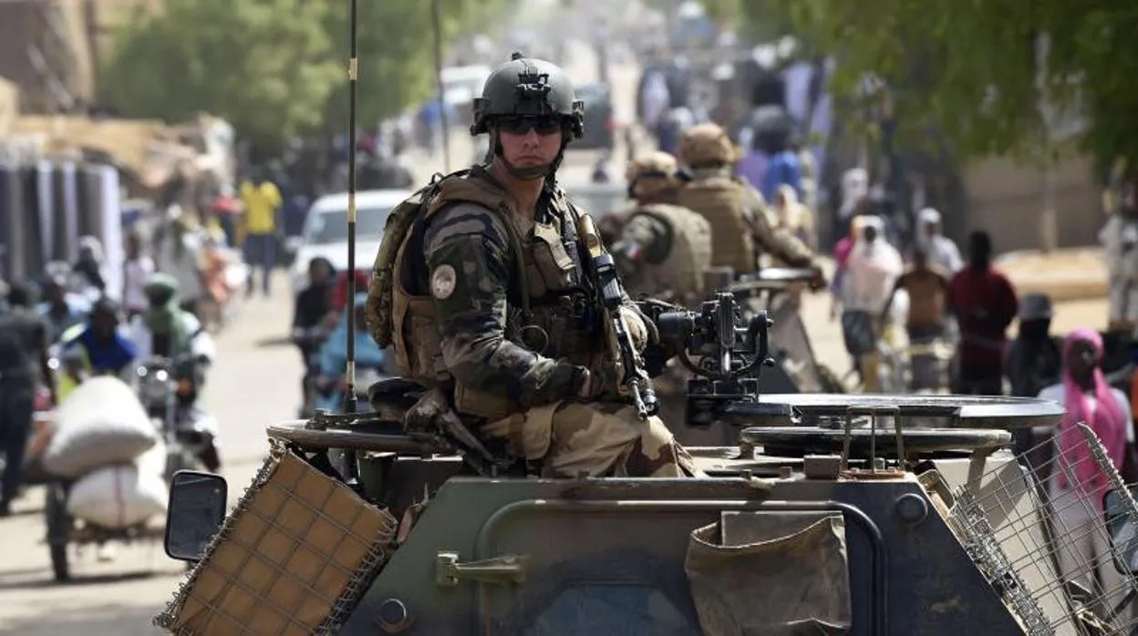 Soldados franceses en la ‘Operación Barkhane’ en el Sahel