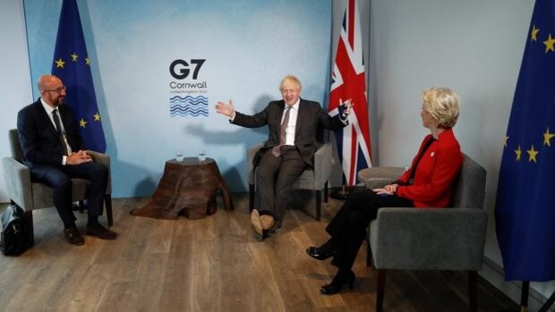 Escalada de tensión en el G-7 por el Protocolo de Irlanda del Norte